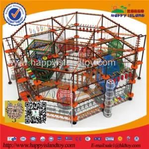 Guangzhou Manufactured Commercial Kids Outdoor and Indoor Jungle Gym