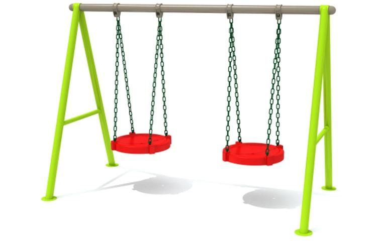 2018 New Design Two Seat Children Outdoor Playground Swing