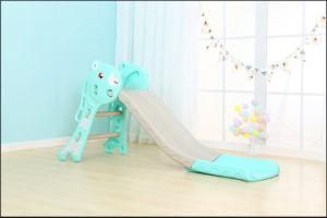 Kids Gift Indoor Plastic Bear Double Slide for Children Toys Kids Small Slides