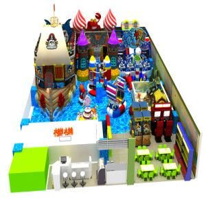 CE Safe Kids Indoor Playground with Tube Slide