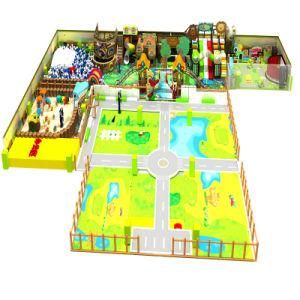 Children Plastic Indoor Playground Amusement Equipment Slide with Ce/ISO Certificate