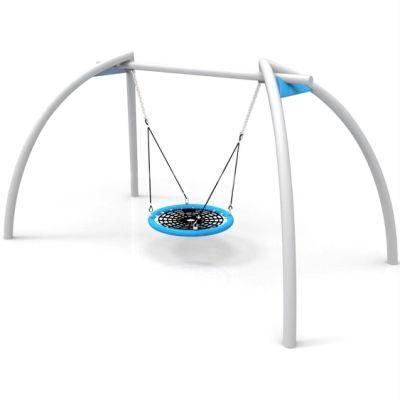 Amusement Park Outdoor Playground Equipment Kids Hanging Basket Swing Set