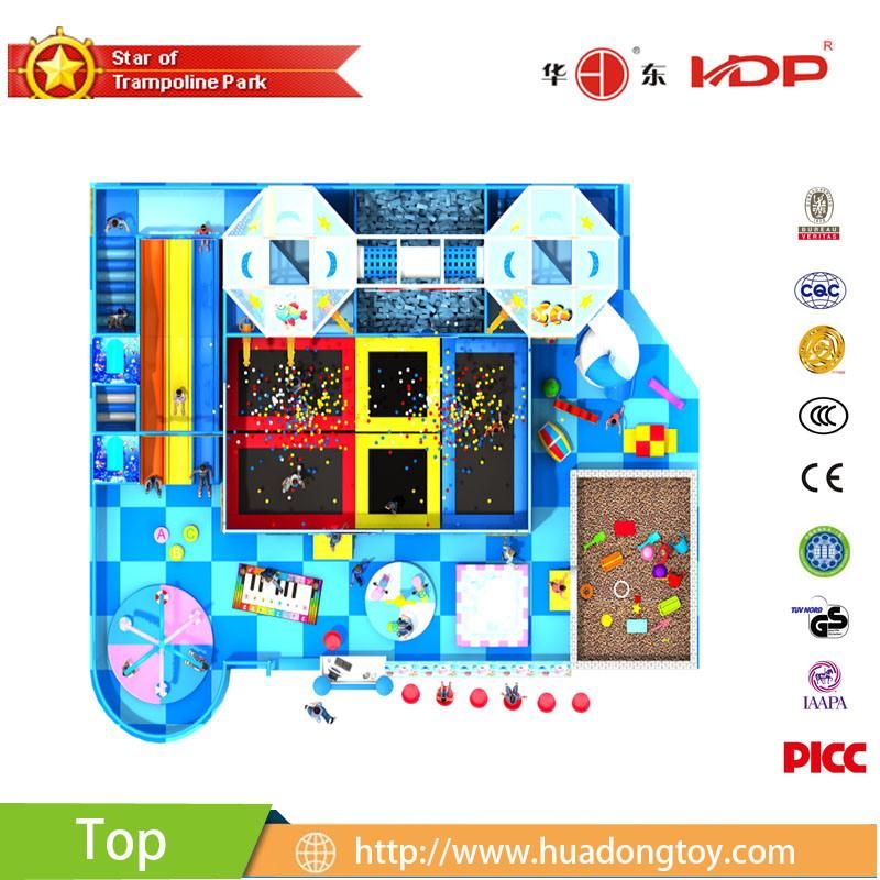 Professional Play Equipment, Multiplayer Children Commercial Indoor Playground Equipment
