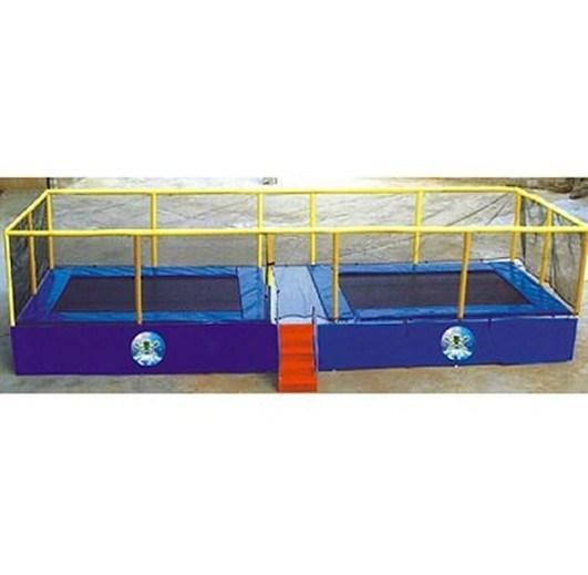 Hot Sell Customized Outdoor 2 in 1 Trampoline