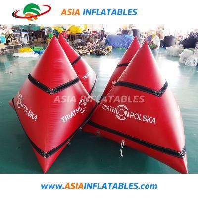 Customized Inflatable Pyramid Buoy Inflatable Water Safety Buoys