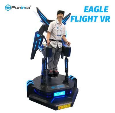 9d Virtual Reality Fight Game Stand Vr Flight Simulator