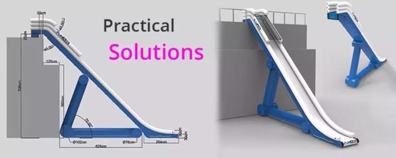 Large Factory Price Inflatable Slide for Yacht