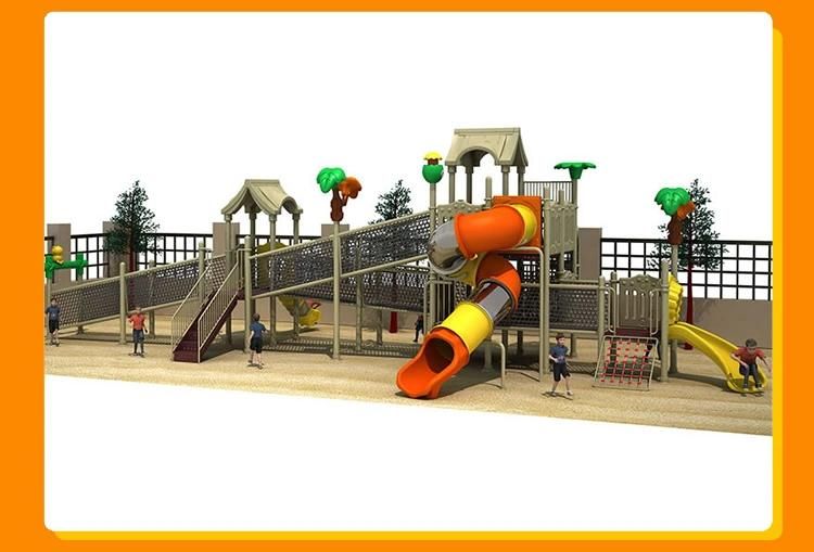 Obstacle Course Jungle Gym Playground Outdoor Climbing Rope Wire Tunnel Net