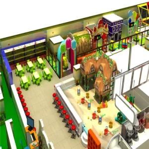 Amusement Park Slide and Climbing Kids Indoor Playground Enquipment