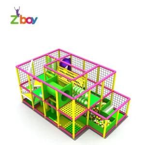 Large Kindergarten Children Play Area Multiple Projects Outdoor Playground Equipment with Ball Pit