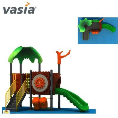 Huaxia Small Set Outdoor Playground for Kids, Plastic Slides