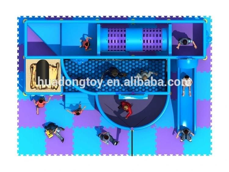 Residential Indoor Playground Equipment, Colorful Kids Indoor Playground Equipment