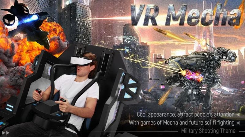 Virtual Shooting Game 360 Game Vr Mecha Entertainment Machines