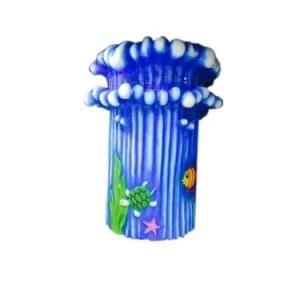 Children Playground Sea Theme Decoration Pole for Amusement Park (D27)