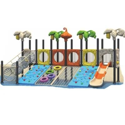 Outdoor Playground Plastic Slide Kids Amusement Park Equipment Manufacturer 289b