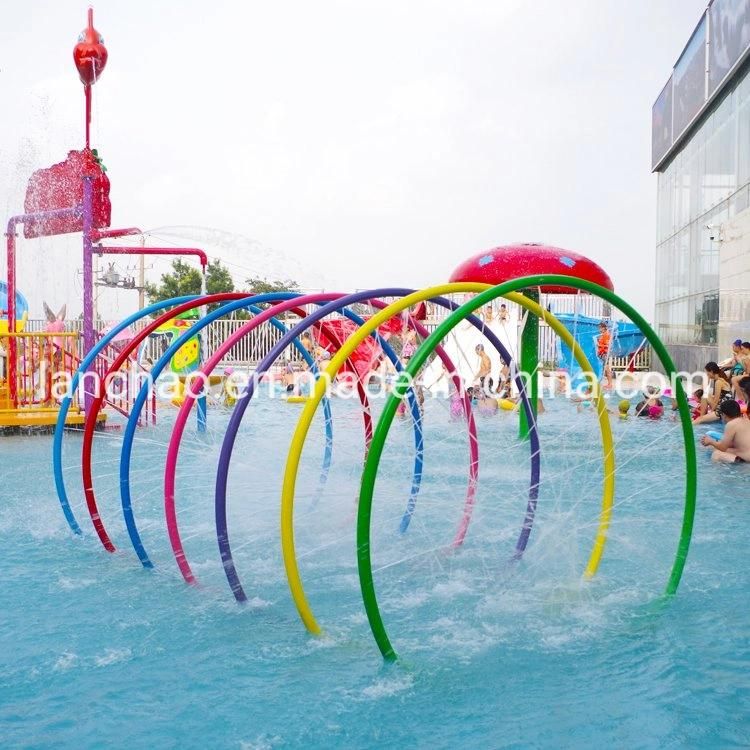 Colorful Fiberglass Amusement Water Park Spray Equipment
