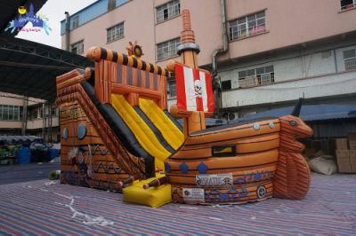 Inflatable Jumping Castle Ship Jumping Boat Bouncer Ship