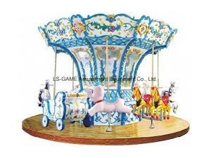 12 Seats Revolving Horses Carousel for Amusement Park