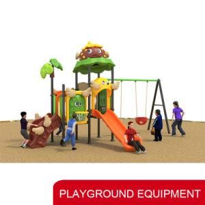 Kindergarten Playground Amusement Equipment Amusement Park Swing Set with Slide for Chlidren/Kids