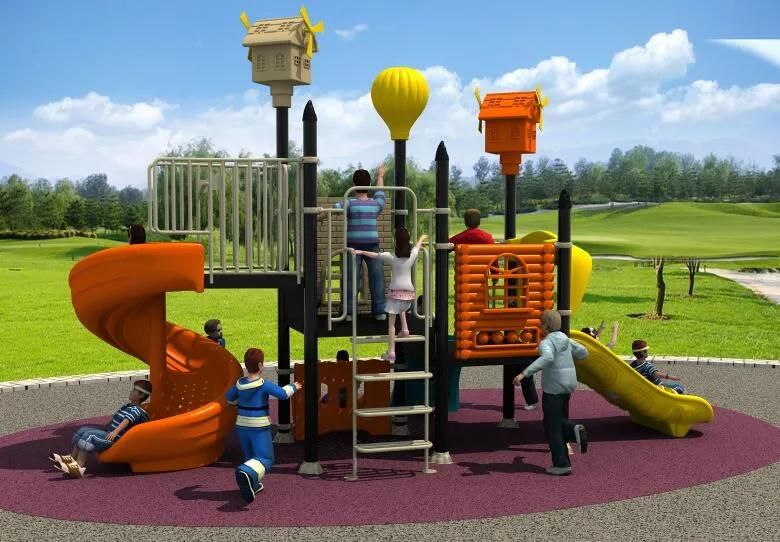 New Design Children Playground Outdoor Slide Equipment