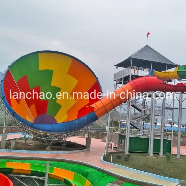 Theme Park Exciting Big Water Slide Equipment for Adult