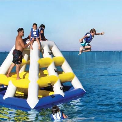 Inflatable Water Climbing Tower Water Toys Inflatable Jungle Jim Play Station Funny Jungle Joe