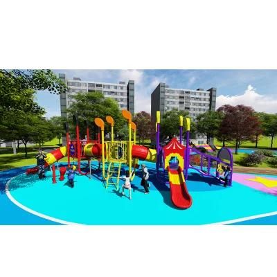 Fun Music Theme Adventure Park Plastic Tube Outdoor Playground for Kids