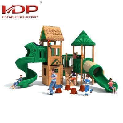 Kids Wood Outdoor Playground, Wood Playground Equipment