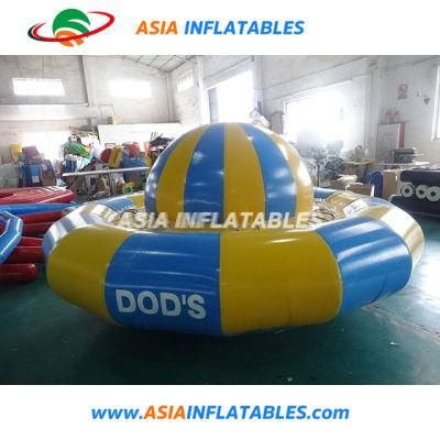 Inflatable Flying UFO Boat Water Saturn Inflatable Floating Disco Boat