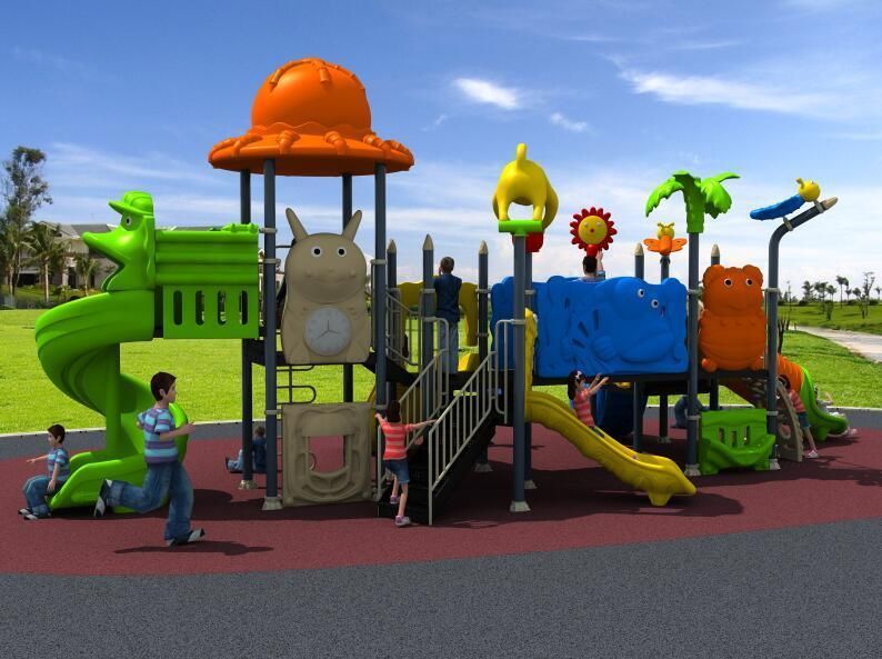 New Design Outdoor Playground Children Slide