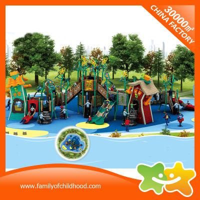 Kid Play Slide Equipment Plastic Play House with Tube Slide