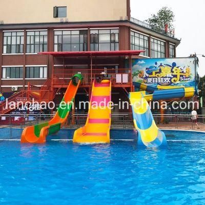 Fiberglass Body Water Slide for Aqua Park