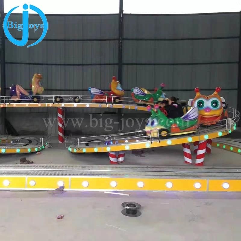 Hot Sale Kiddie Rides Electric Track Train Mini Shuttle in Amusement Park with High Quality