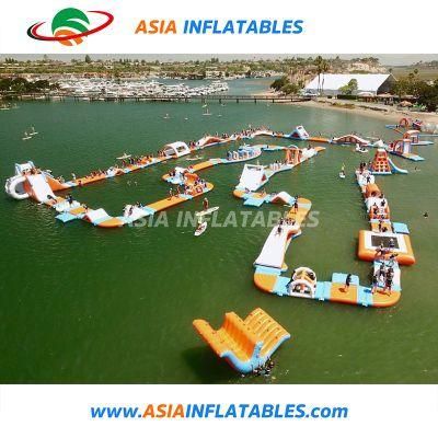 Giant Amusement Park Inflatable Water Park with Water Slide