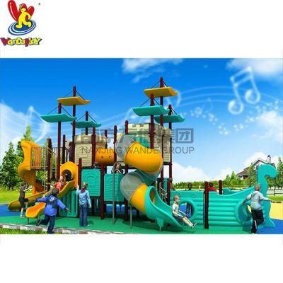 Corsair Boat Outdoor Kids Slide Playground Plastic Equipment Children Playground