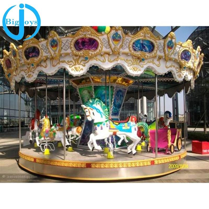 The Most Fun Amusement Park Equipment Merry Go Round Carousel for Sale