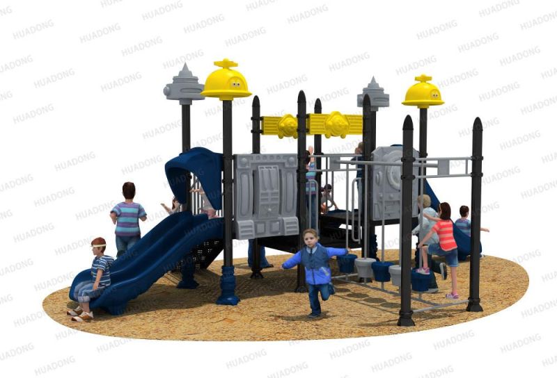 Sai Ya Hao Series Small Outdoor Playground Kids Plastic Slide for Fun