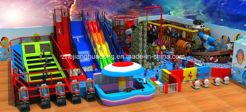 2016 New Multifunctional Funny Indoor Playground (HD16-186A)