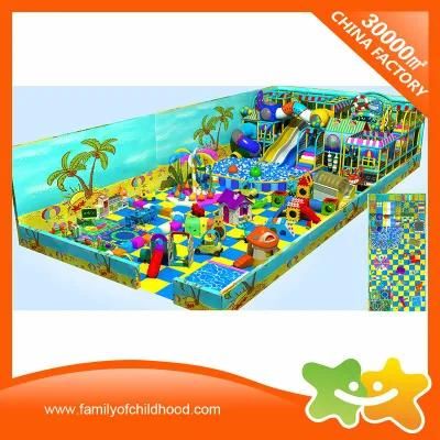 Factory Supply Ocean Theme Large Indoor Soft Playground