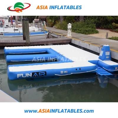 High Quality Drop Stitch Floating Pontoon Dock, Boat Jet Ski Floating Dock