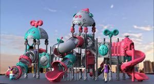 Competitive Price Preschool Series Children Slide Outdoor Playground Equipment