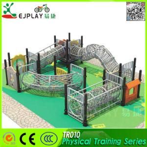 2018 Children Physical Climbing Nets Large Outdoor Playground with Rope Structure