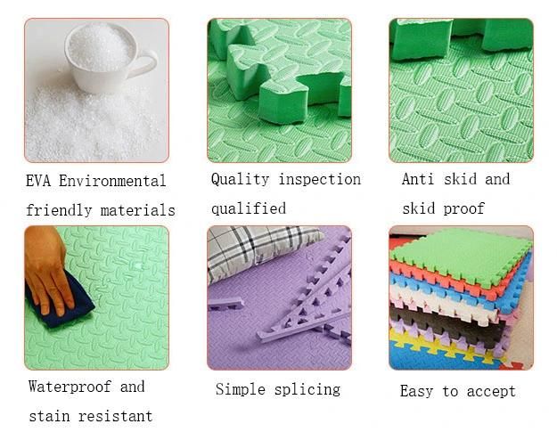 EVA Foam Floor Tiles Puzzle Crawling Carpet Easy Spliced Mat