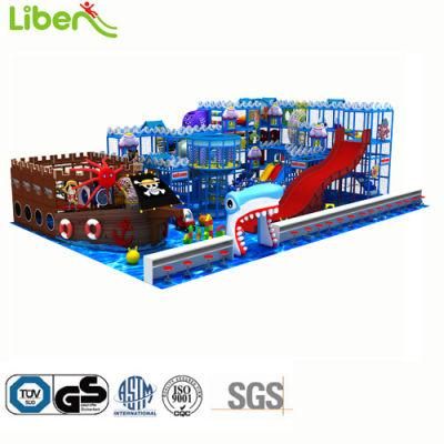 Indoor Soft Pirateship Soft Play Equipment Soft Play Combination for Kids Play Center and Soft Playground