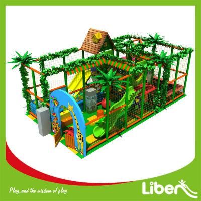 Forest Type Indoor Amusement Park Kids Playground Slide