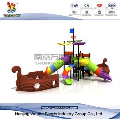 Wandeplay Children Plastic Toy Outdoor Playground Equipment Amusement Park with Wd-16D0381-01q