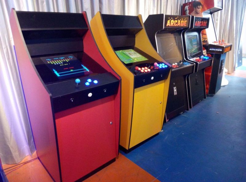 19 Inch Upright Arcade Game Machines with 1299 Games