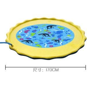 Inflatable Outdoor Sprinkler Mat, Inflatable Water Spray Play Mat