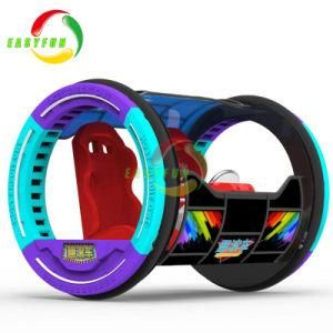 Outdoor Andtop Fun Attraction Electrical Power Fun Fair Happy Car Leswing Car Modern Rocking Le Bar Car