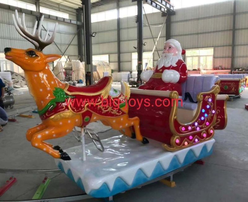Beautiful Christmas Santa Electric Train Ride for Shopping Mall